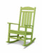 Polywood Polywood Lime Presidential Rocking Chair Lime Rocking Chair R100LI 845748014366
