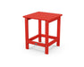 Polywood Polywood Long Island 18" Side Table Sunset Red Side Table ECT18SR 845748006224