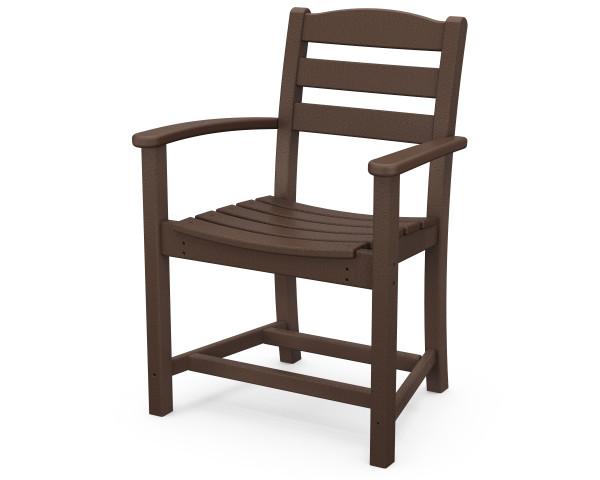 Polywood Polywood Mahogany La Casa Caf‚ Dining Arm Chair Mahogany Arm Chair TD200MA 845748025171