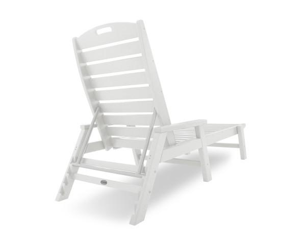 Polywood Polywood Nautical Chaise with Arms Chaise Lounger