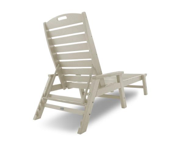 Polywood Polywood Nautical Chaise with Arms Chaise Lounger