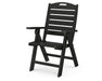 Polywood Polywood Nautical Highback Chair Black Highback Chair NCH38BL 845748001588