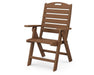 Polywood Polywood Nautical Highback Chair Teak Highback Chair NCH38TE 845748001649