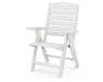 Polywood Polywood Nautical Highback Chair White Highback Chair NCH38WH 845748001656