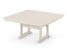 Polywood Polywood Nautical Trestle 59" Dining Table Sand Dining Table PL85-T2L1SA 190609016875