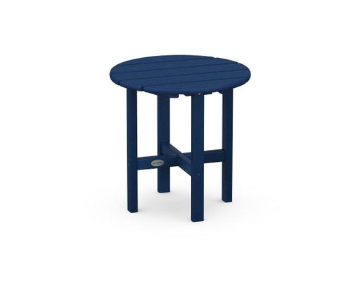 Polywood Polywood Navy Round 18" Side Table Navy Side Table RST18NV 190609098468