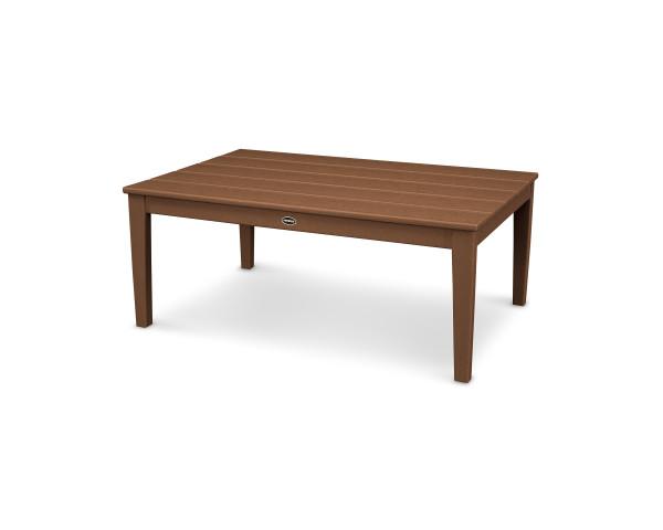 Polywood Polywood Newport 28" x 42" Coffee Table Teak Coffee Table CT2842TE 190609025129