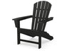 Polywood Polywood Palm Coast Adirondack Black Adirondack Chair HNA10-BL 845748068567
