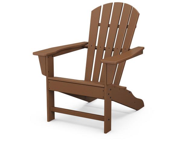 Polywood Polywood Palm Coast Adirondack Teak Adirondack Chair HNA10-TE 845748068468