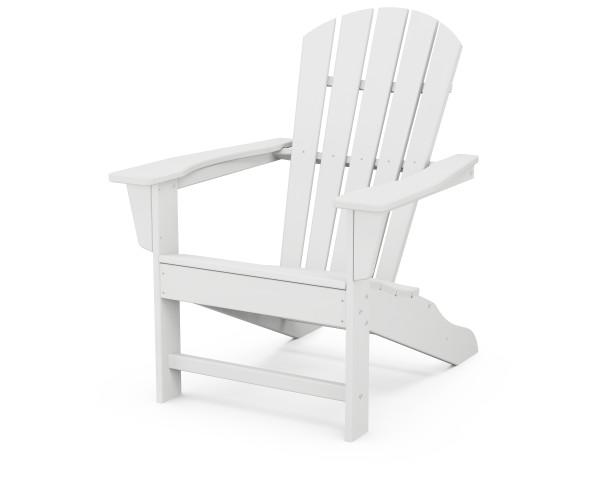 Polywood Polywood Palm Coast Adirondack White Adirondack Chair HNA10-WH 845748068451