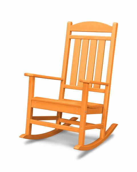 Polywood Polywood Presidential Rocking Chair Tangerine Rocking Chair R100TA 845748014410