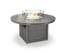 Polywood Polywood Round 48" Fire Pit Table Slate Grey Table CTF48RGY 190609063138