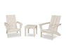 Polywood Polywood Sand Modern Adirondack 3-Piece Set Sand Adirondack Chair PWS502-1-SA 190609133459