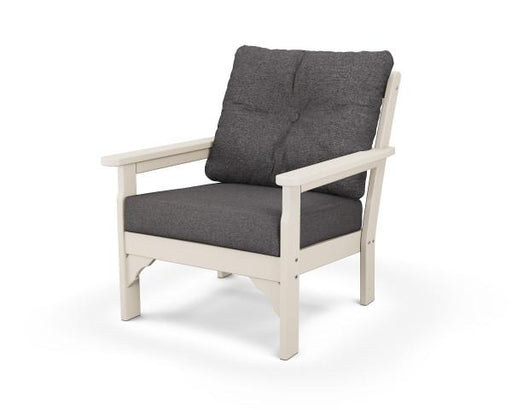 Polywood Polywood Sand Vineyard Deep Seating Chair Sand / Ash Charcoal Seating Chair GN23SA-145986 190609138362