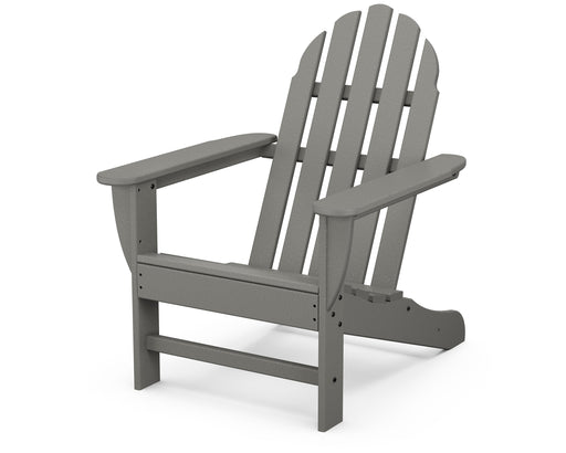 Polywood Polywood Slate Grey Classic Adirondack Chair Slate Grey Seating Sets AD4030GY 190609055805
