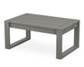 Polywood Polywood Slate Grey EDGE Coffee Table Slate Grey Coffee Table 4609-GY 190609140020