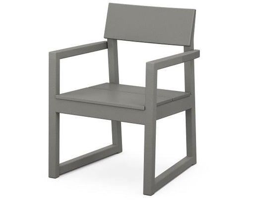 Polywood Polywood Slate Grey EDGE Dining Arm Chair Slate Grey Arm Chair EMD200GY 190609159800