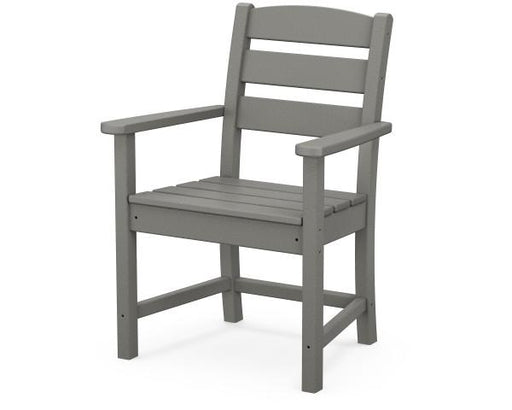 Polywood Polywood Slate Grey Lakeside Dining Arm Chair Slate Grey Arm Chair TLD200GY 190609136320
