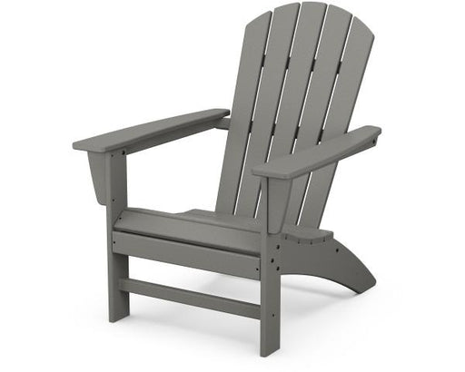 Polywood Polywood Slate Grey Nautical Adirondack Chair Slate Grey Adirondack Chair AD410GY 190609039959