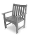 Polywood Polywood Slate Grey Vineyard Garden Arm Chair Slate Grey Arm Chair GNB24GY 845748054737