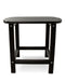 Polywood Polywood South Beach 18" Side Table Black Side Table SBT18BL 845748000253