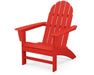 Polywood Polywood Sunset Red Vineyard Adirondack Chair Sunset Red Adirondack Chair AD400SR 190609040207