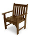 Polywood Polywood Teak Vineyard Garden Arm Chair Teak Arm Chair GNB24TE 845748009300