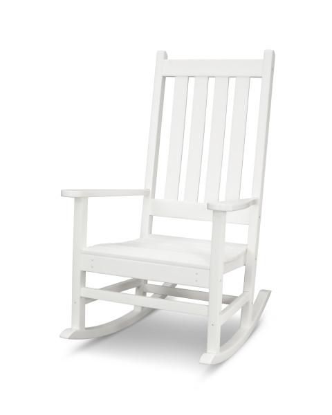 Polywood Polywood Vineyard Porch Rocking Chair White Rocking Chair R140WH 190609044793