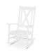 Polywood Polywood White Braxton Porch Rocking Chair White Rocking Chair R180WH 190609112669