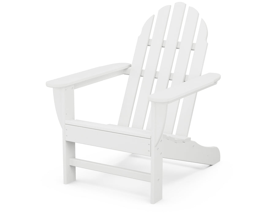 Polywood White Classic Adirondack Chair