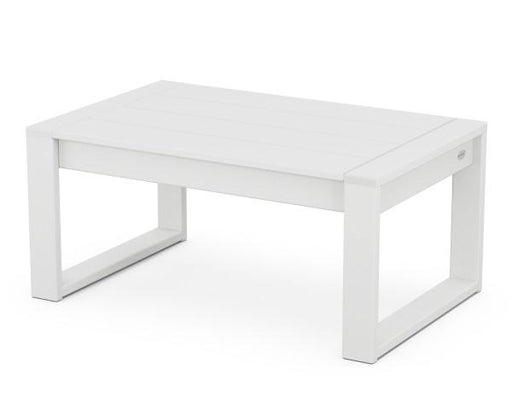 Polywood Polywood White EDGE Coffee Table White Coffee Table 4609-WH 190609140068