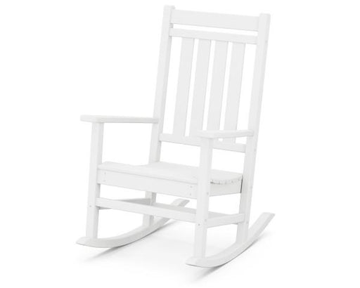 Polywood Polywood White Estate Rocking Chair White Rocking Chair R199WH 190609113734