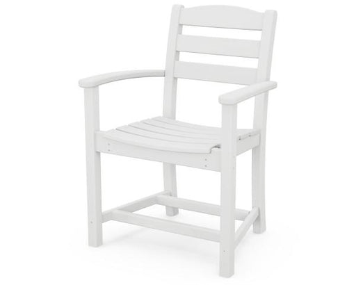 Polywood Polywood White La Casa Caf‚ Dining Arm Chair White Arm Chair TD200WH 845748025201