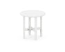 Polywood Polywood White Round 18" Side Table White Side Table RST18WH 845748007214