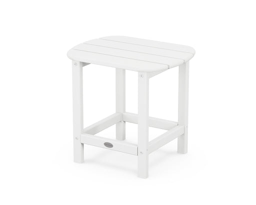 Polywood Polywood White South Beach 18" Side Table White Side Table SBT18WH 845748000376