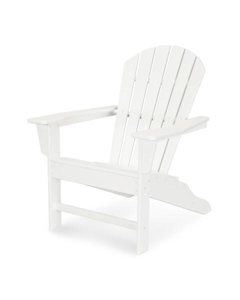 Polywood Polywood White South Beach Adirondack White Adirondack Chair SBA15WH 845748009768