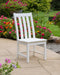 Polywood Polywood White Vineyard Dining Side Chair White Chair VND130WH 190609047817