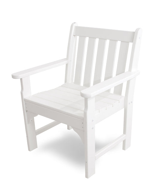 Polywood Polywood White Vineyard Garden Arm Chair White Arm Chair GNB24WH 845748009317