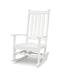 Polywood Polywood White Vineyard Porch Rocking Chair White Rocking Chair R140WH 190609044793