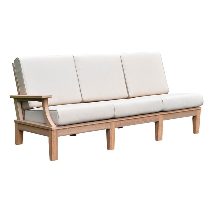 Wildridge Granville Deep Seating Sectional Right Arm Sofa With Cushions Weatherwood on Tudor Brown Sofa LCC-654R-WWB