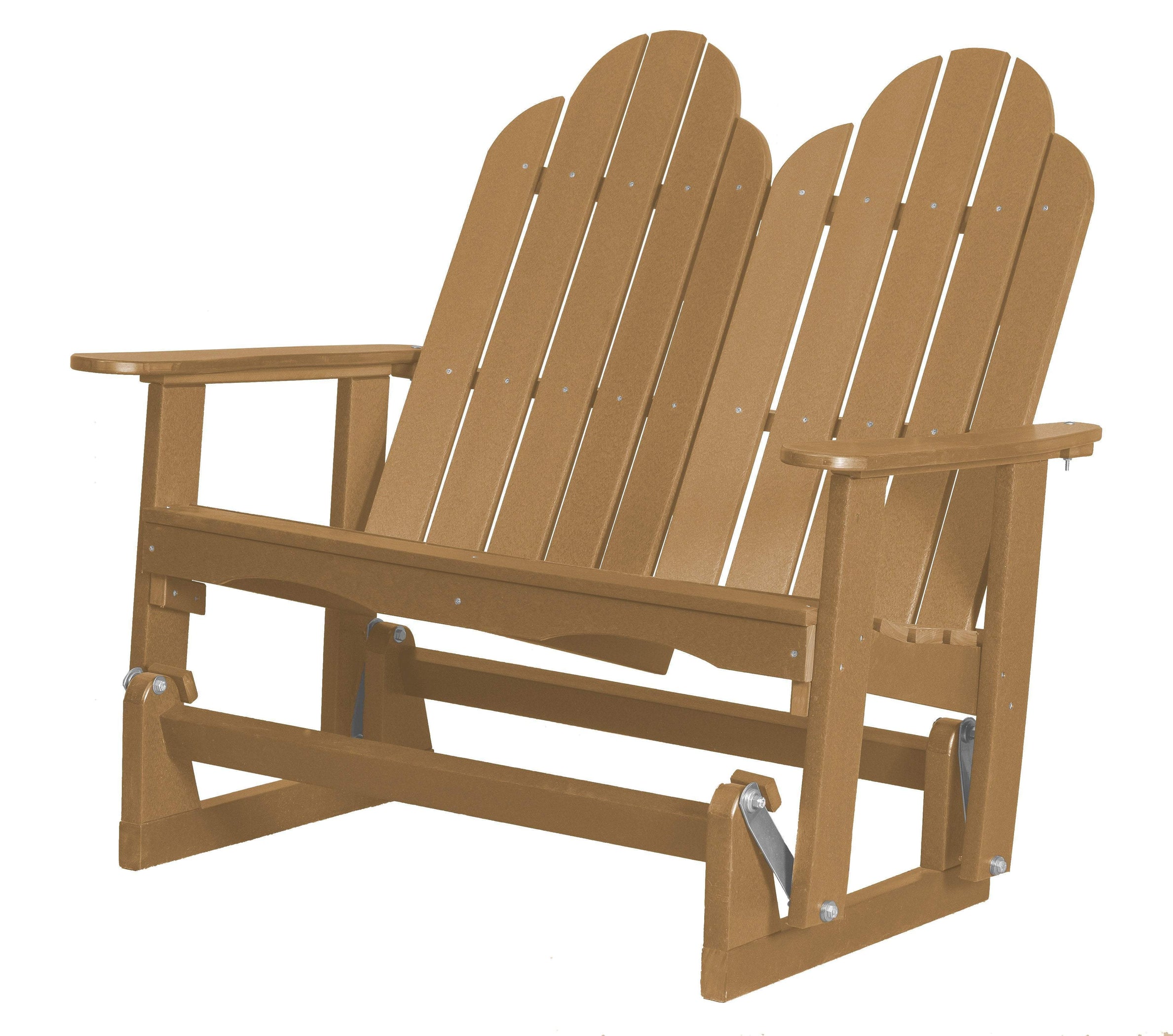 Wildridge Classic 4 Ft Recycled Plastic Adirondack Glider The Porch   Wildridge Wildridge Classic 4 Ft Recycled Plastic Adirondack Glider Cedar Outdoor Glider Lcc 208 Ce 7393291534415 2379x2100 