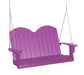 Wildridge Wildridge Classic 4 ft. Recycled Plastic Savannah Porch Swing Purple Poly Porch Swing LCC-203-PU