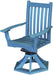 Wildridge Wildridge Classic Outdoor Swivel Rocker Side Chair W/Arms Powder Blue Rocking Chair LCC-255-POB