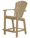 Wildridge Wildridge Classic Recycled Plastic 26" High Dining Chair Weatherwood Chair LCC-251-WW