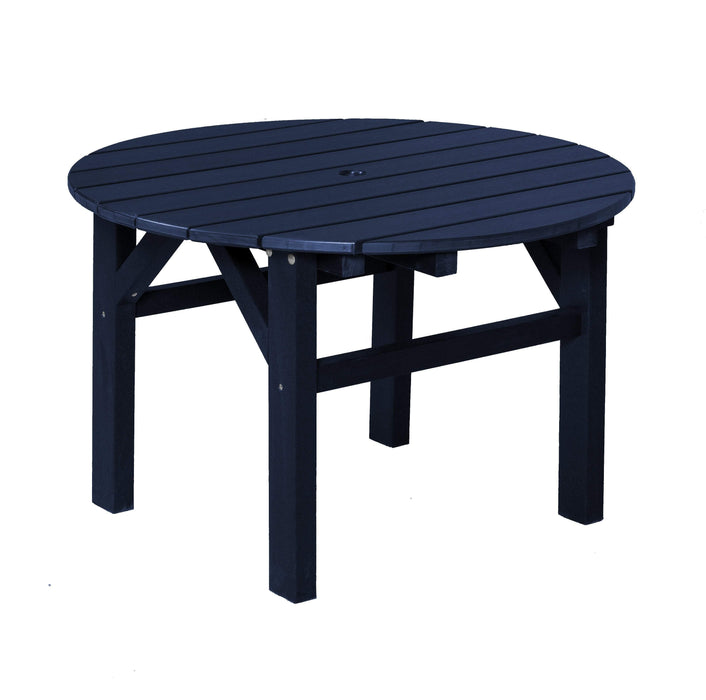 Wildridge Wildridge Classic Recycled Plastic 33inch Occasional Table Patriot Blue Outdoor Table LCC-220-PAB