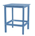 Wildridge Wildridge Classic Recycled Plastic 42" High Dining Table Powder Blue Outdoor Table LCC-287-POB