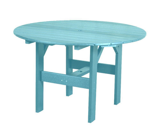 Wildridge Wildridge Classic Recycled Plastic 46" Round Outdoor Table Aruba Blue Outdoor Table LCC-279-AB