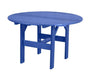 Wildridge Wildridge Classic Recycled Plastic 46" Round Outdoor Table Blue Outdoor Table LCC-279-BL