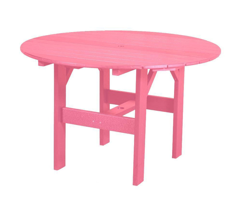 Wildridge Wildridge Classic Recycled Plastic 46" Round Outdoor Table Dark Pink Outdoor Table LCC-279-DP