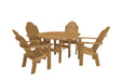 Wildridge Wildridge Classic Recycled Plastic 5 Piece Seating Set Cedar Dining Sets LCC-280-CE